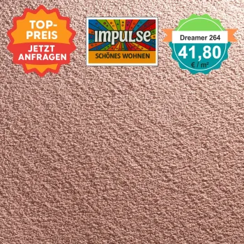 JAB Dreamer 264 – Velours Teppichboden 4 m  41,80 €/m²